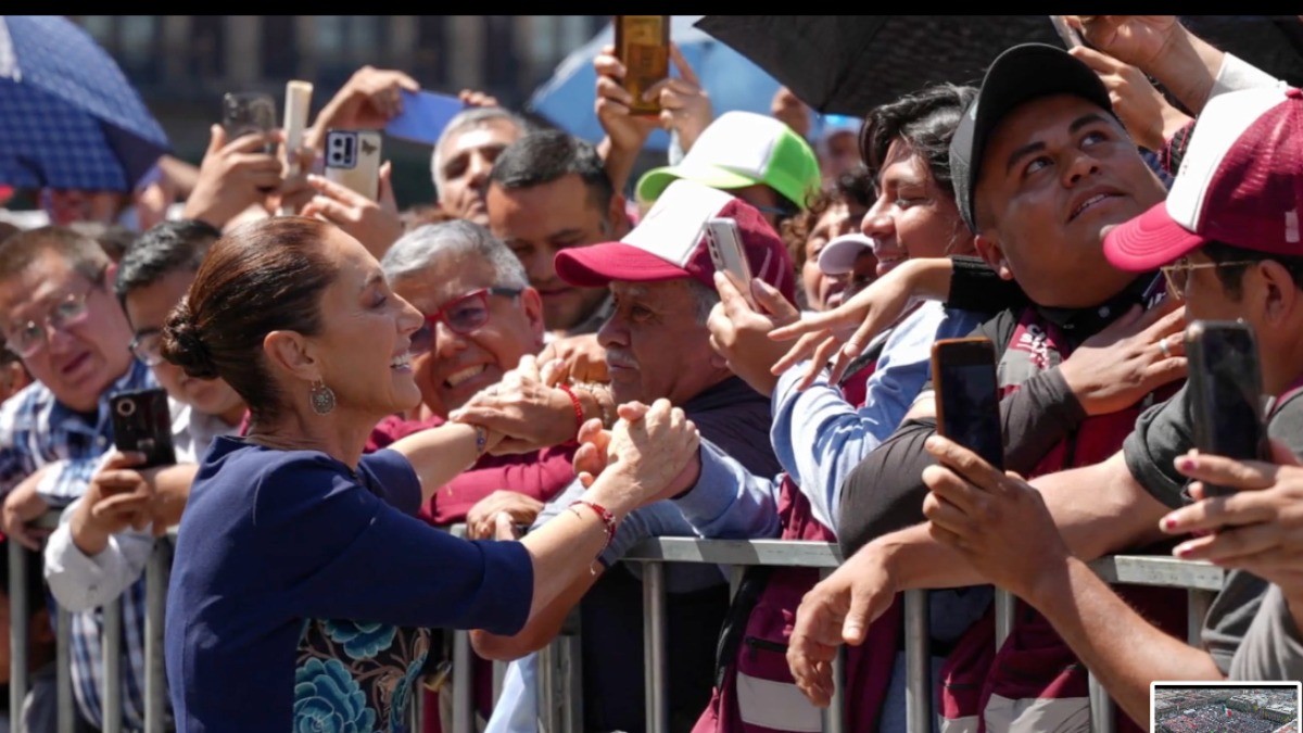 Deslinda Sheinbaum a 4T de grupos delincuenciales 