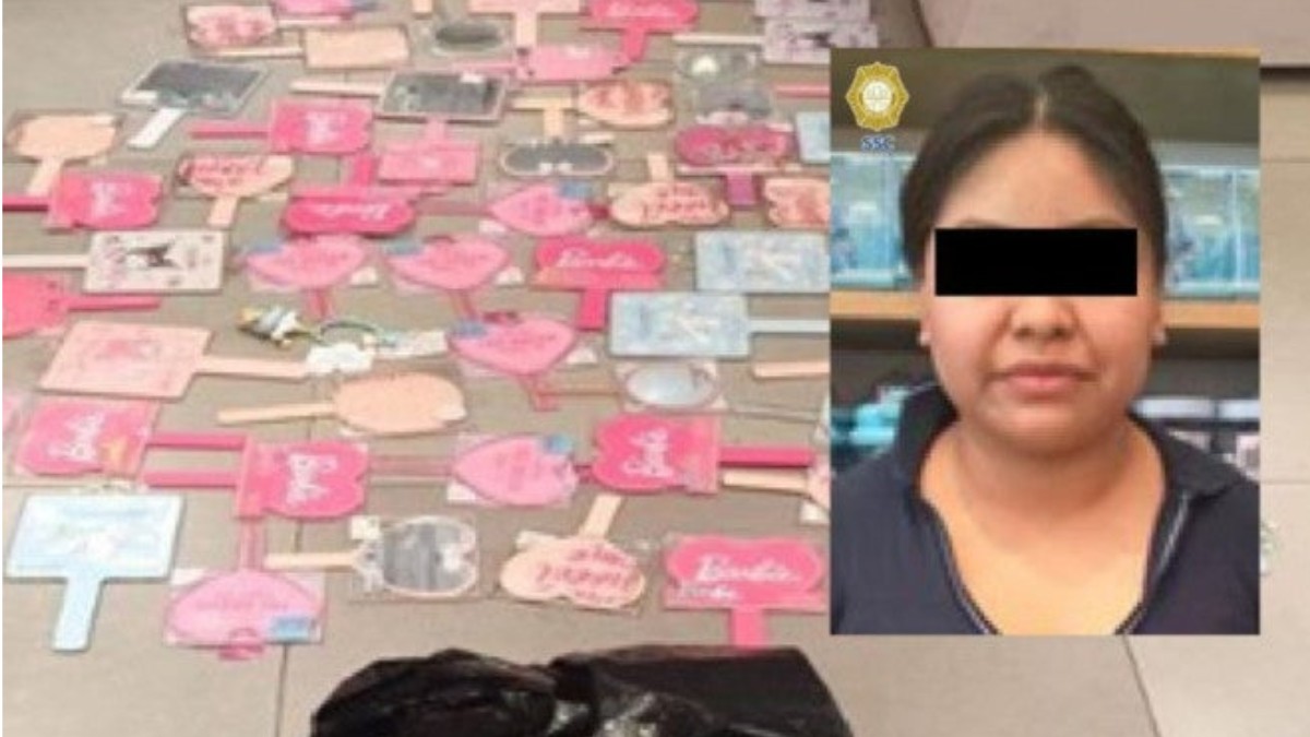 Es sorprendida robando en una tienda departamental y muerde a empleado al intentar huir