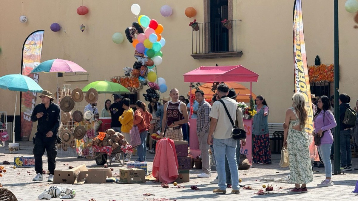 ¡Luces, cámara, acción! Filman película en Barrio de San Juan de Dios