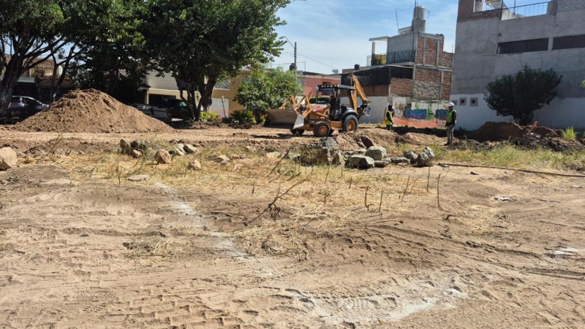 Inician construcción de nuevo parque en San Miguel de Rentería