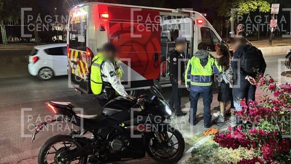 Camila se accidenta: Iba en moto robada y 'escoltada' por su hermano quien la abandonó