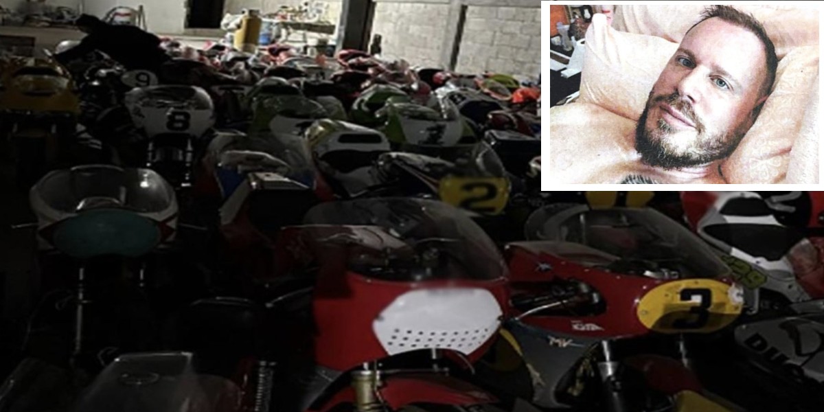 Decomisan 62 motos de lujo, droga y medallas a exatleta olímpico ligado al narco