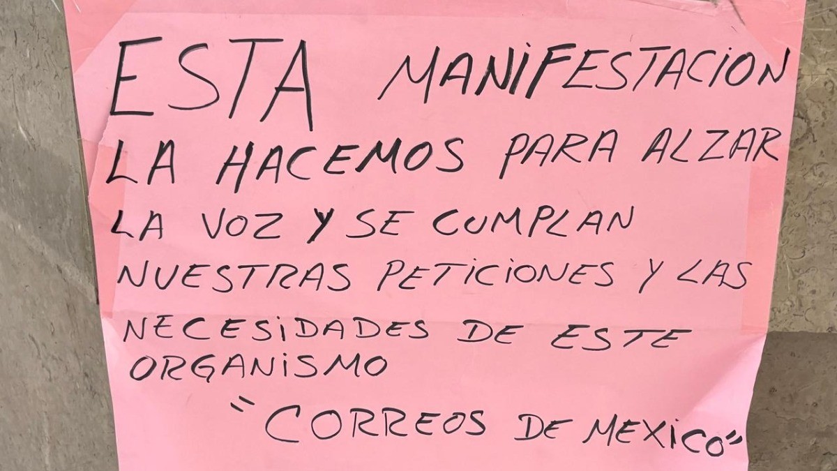 Carteros se manifiestan; exigen mejores salarios y condiciones laborales