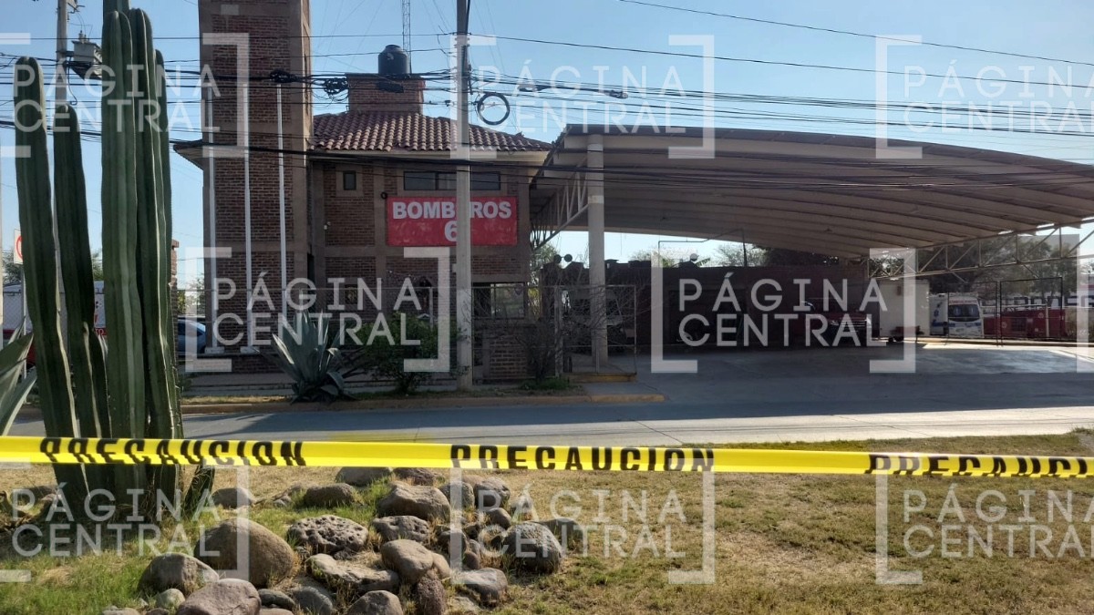 ¡Momentos de tensión! Dejan misil mortero en estación de bomberos número 6