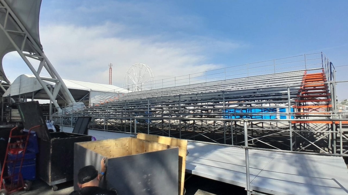 ¡Mejor vista para conciertos! Incorporarán gradas laterales al escenario principal del Foro Mazda