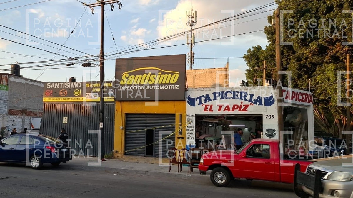 Ataque en Las Trojes: El 'Santi' estaba en su taller cuando le dispararon; está grave