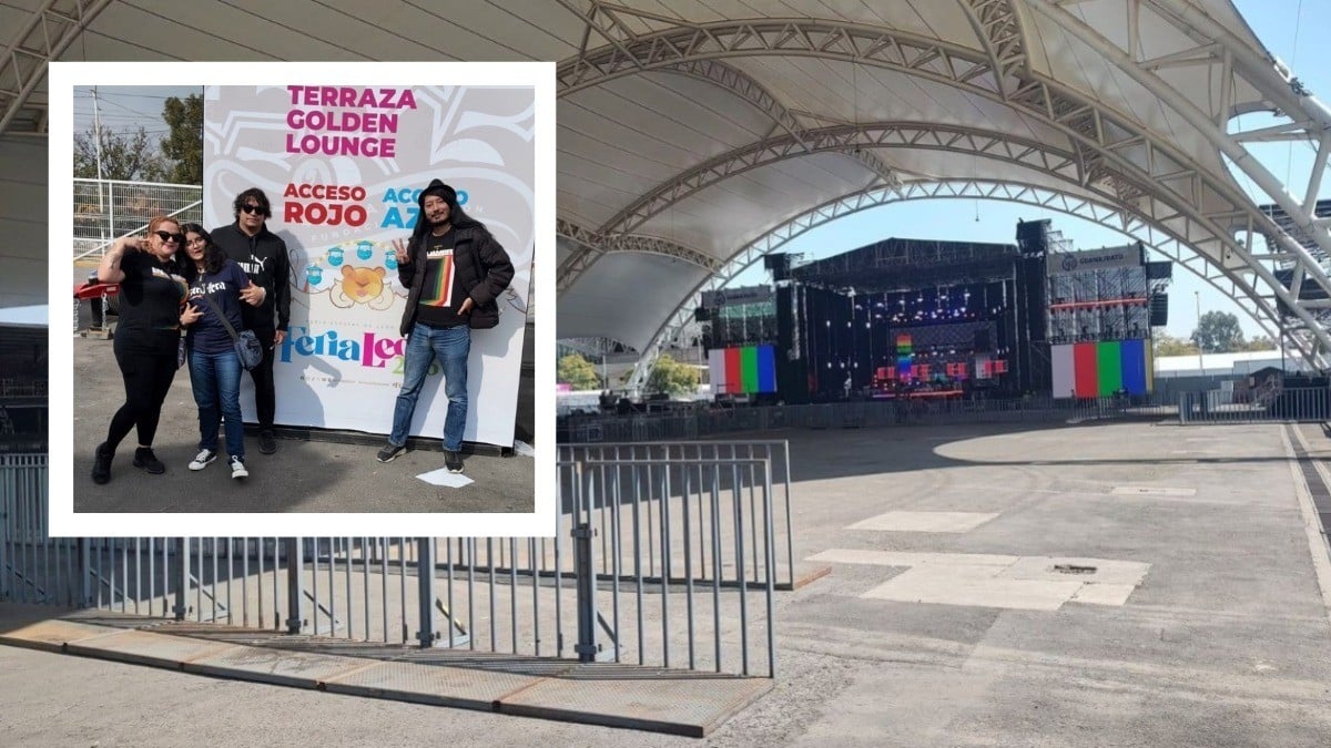 ¡Ya hay fila! Fans de Enjambre ya se formaron para el concierto de esta noche