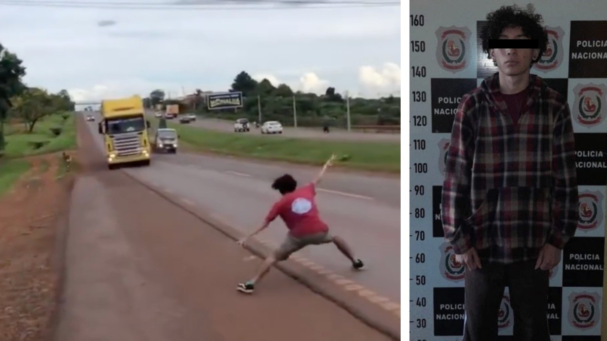 VIDEO Joven provocaba choques de tráileres ¡solo para grabarlos! Esto fue lo que pasó