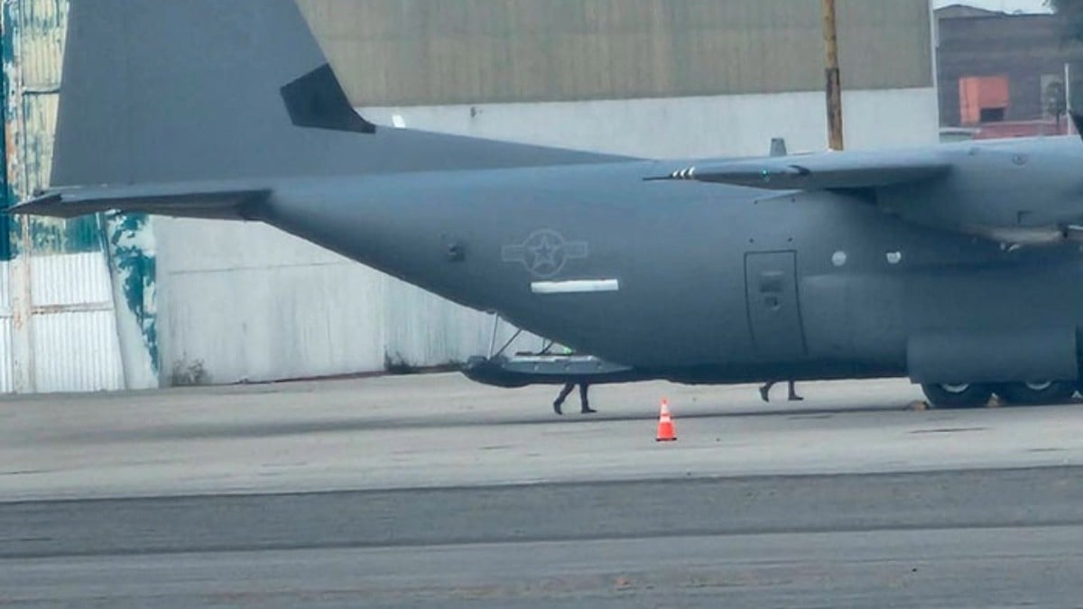 ¿Empezó la invasión? Captan avión militar en suelo mexicano, aquí los detalles