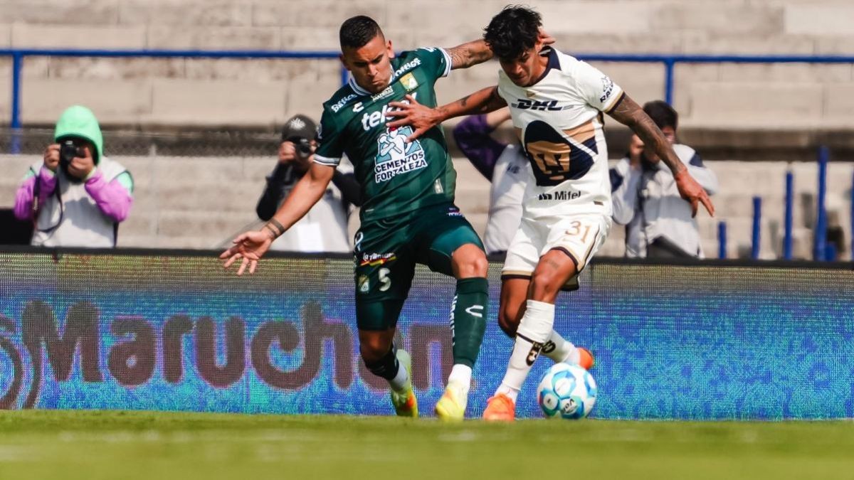 ¡Pudo ser mejor! Club León ‘se cansa’ y empata ante Pumas