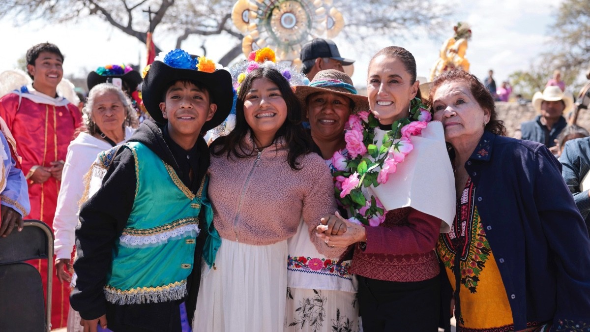 Presenta Sheinbaum Plan de Justicia a pueblos indígenas en Guanajuato