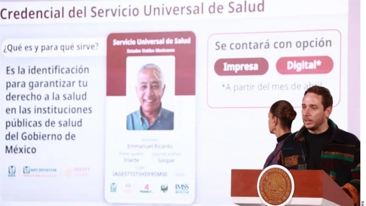 Lanza Gobierno credencial del Servicio Universal a Salud