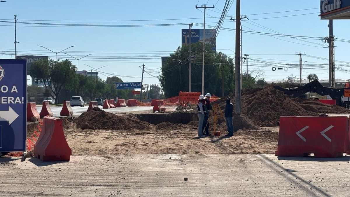 ¡Ya casi! En esta fecha concluirán las obras en el bulevar Aeropuerto