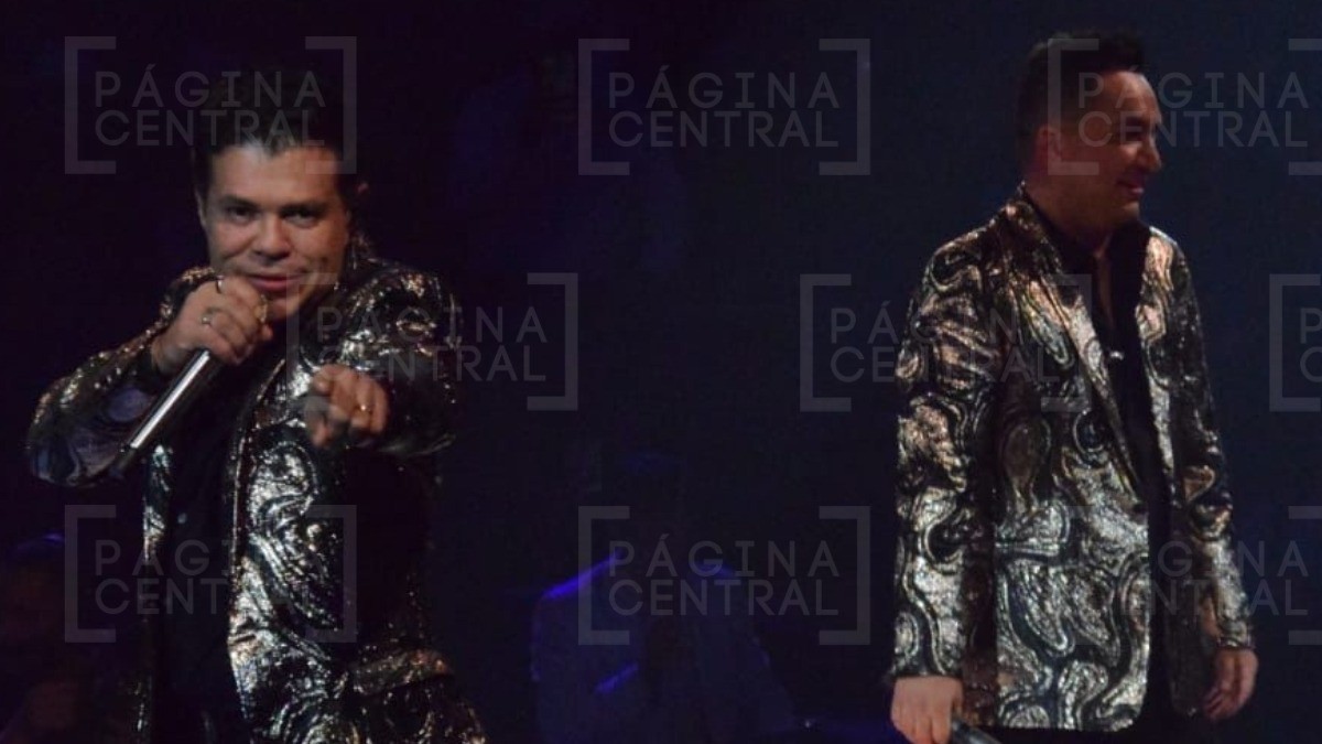 Josi Cuen y Jorge Medina ponen a cantar al Palenque de León con su Máquina del Tiempo