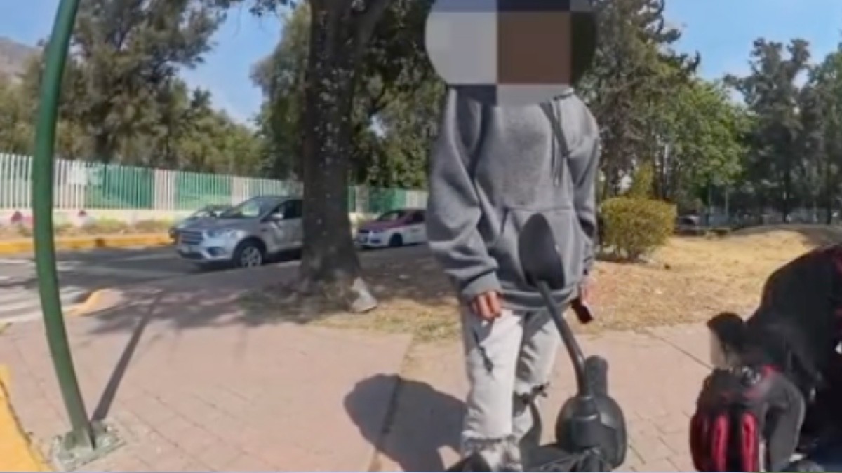 VIDEO ¿Y el susto quién se lo quita? Confunden a repartidor con asaltante