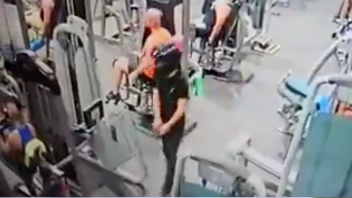 VIDEO ¡Mientras entrenaba! Asesinan a hombre dentro de gimnasio