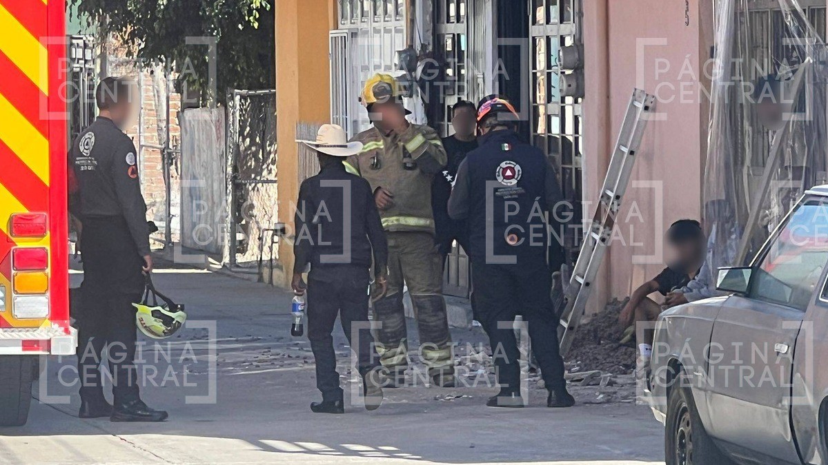 Hombre recibe descarga eléctrica mientras trabajaba en una obra en la León II
