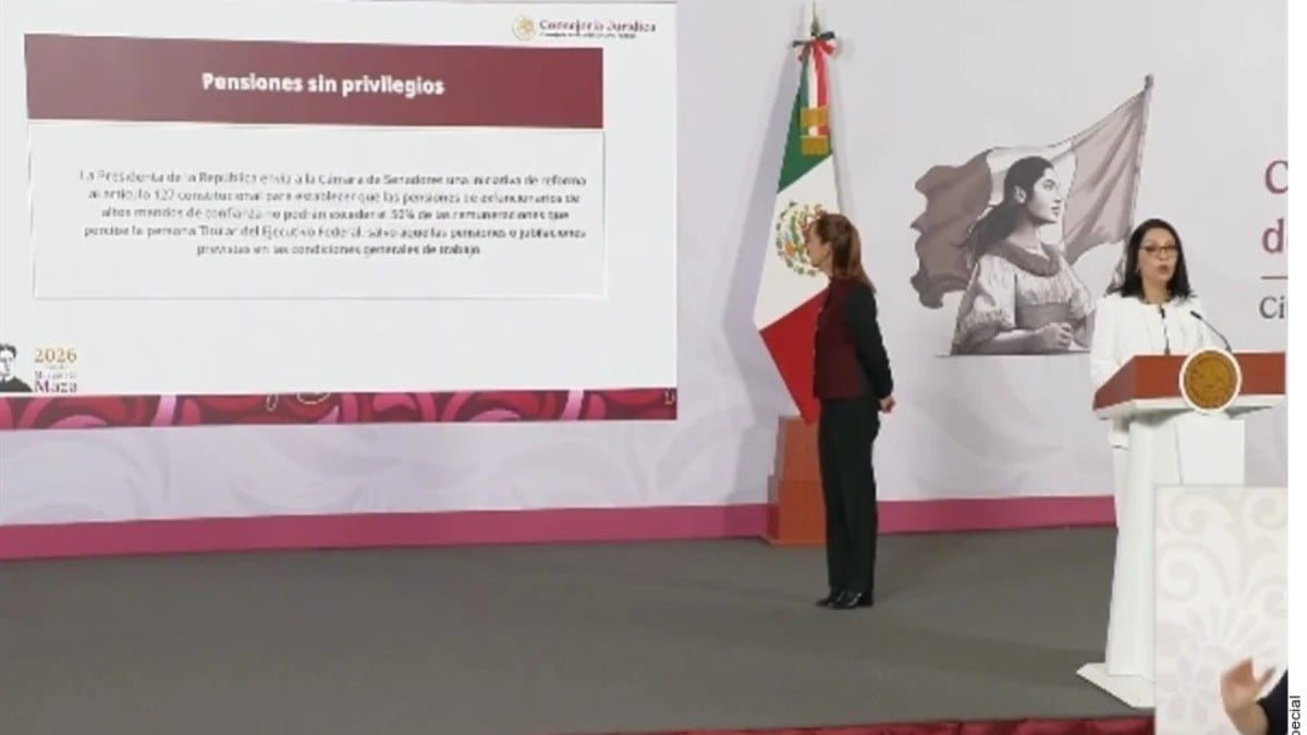 Frena Claudia Sheinbaum pensiones millonarias, ahorrarán 5 mil mdp