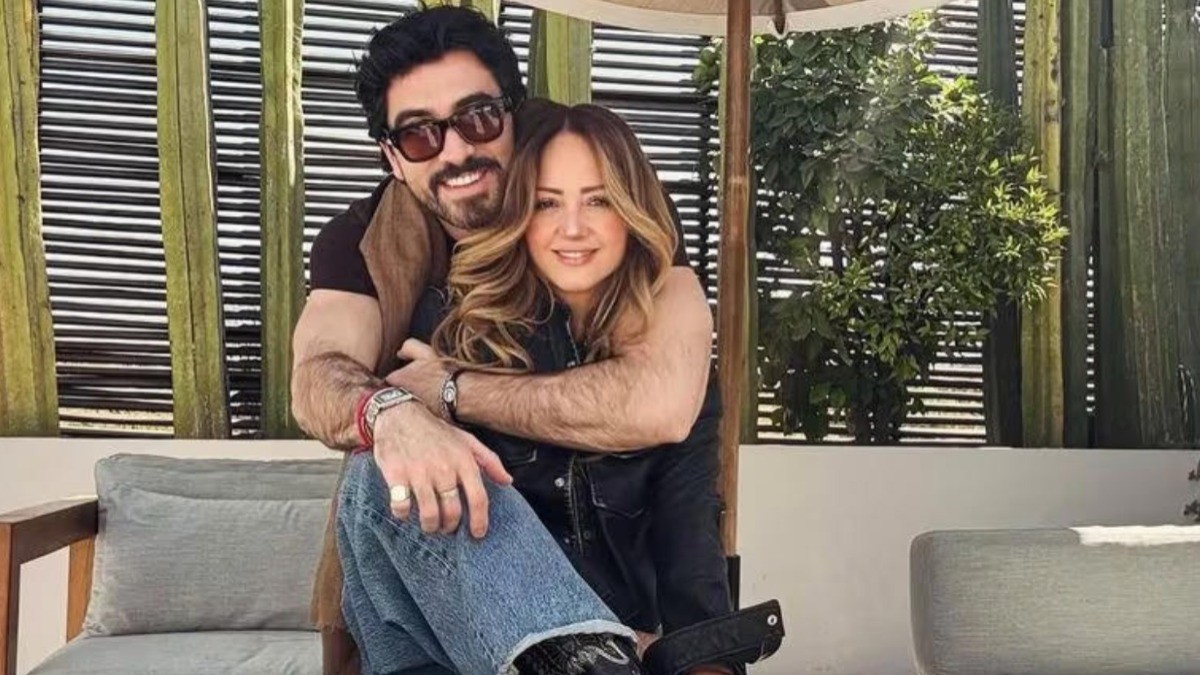 ¡El amor está en el aire! Andrea Legarreta se pasea con su novio leonés en este lugar