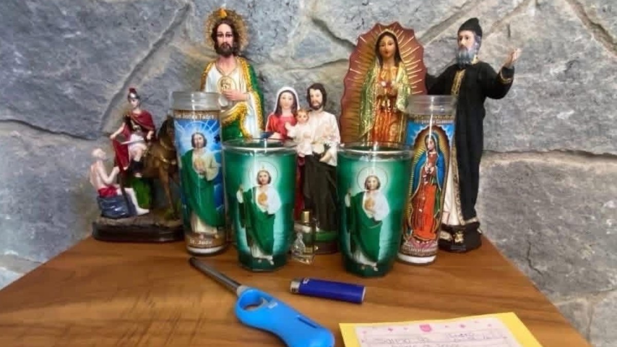 “Lo librará del azote de la desgracia”, Así era el altar de El Mencho en la cabaña