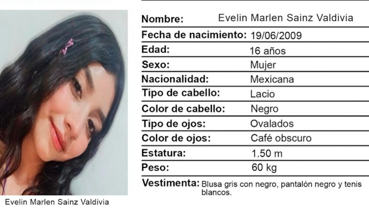 ¡Ayúdanos a encontrarla! La jovencita Evelin desapareció el domingo en León