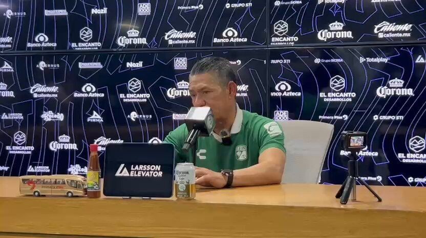 Ambriz admite que León 'tocó fondo' tras caer ante Mazatlán