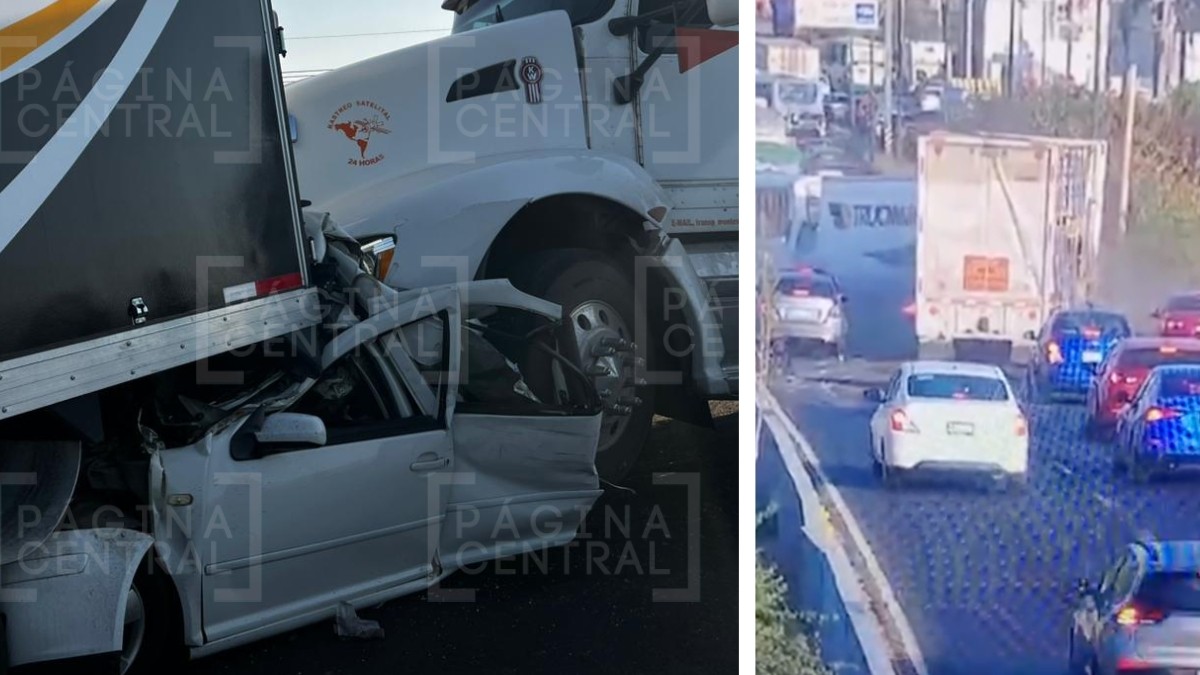 Video accidente en bulevar Aeropuerto