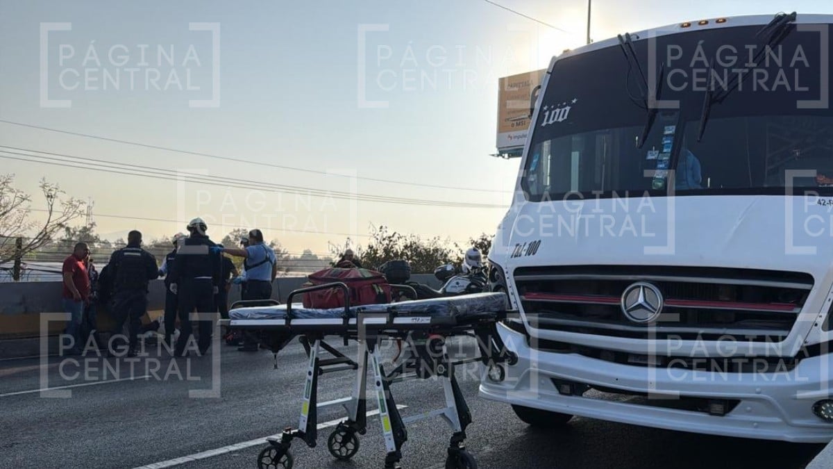 Accidente en bulevar Aeropuerto