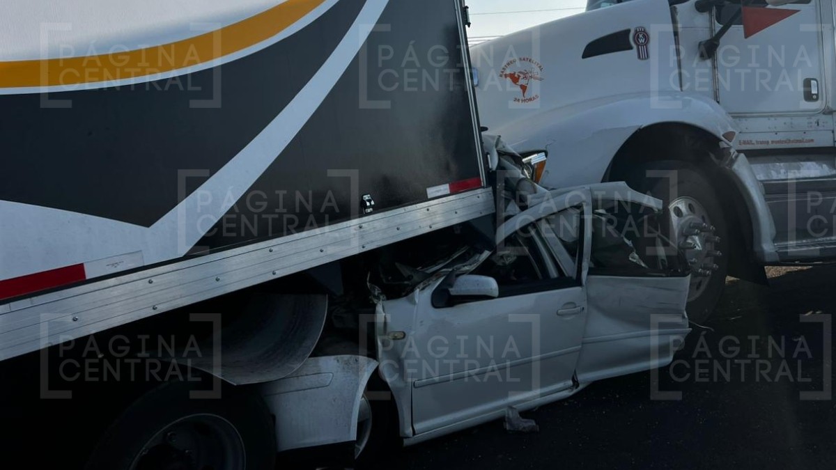 Accidente en bulevar Aeropuerto deja un muerto y severo caos vial