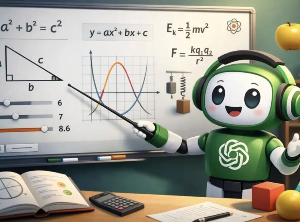 ¿Adiós a las matemáticas aburridas? ChatGPT estrena herramientas para aprender ciencia
