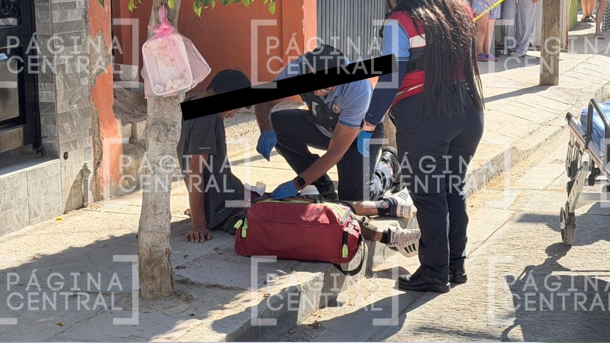 Joven es baleado y queda herido en la pierna en la Colonia León 1