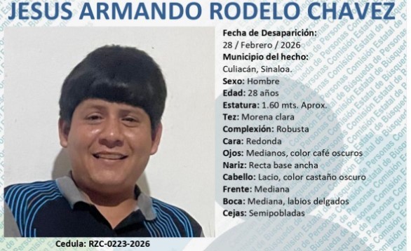 Hallan restos de joven desaparecido en Culiacán