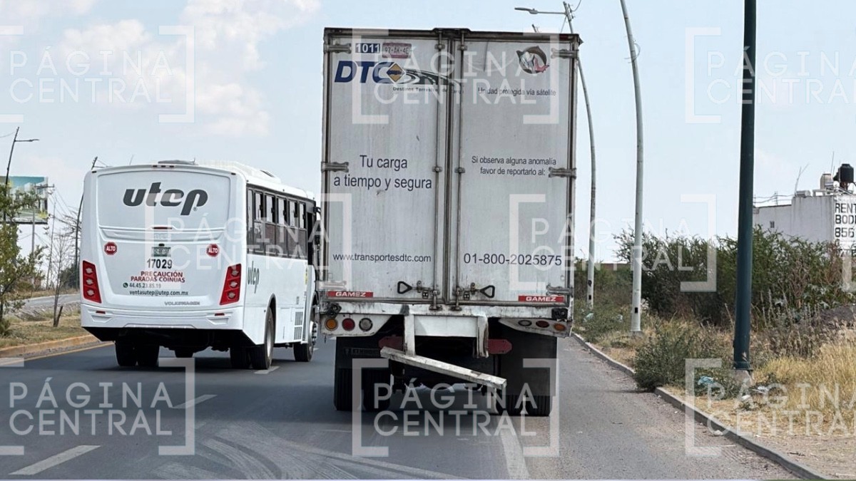 Choque en Eje Metropolitano: Trailer, tolva y camioneta los afectados
