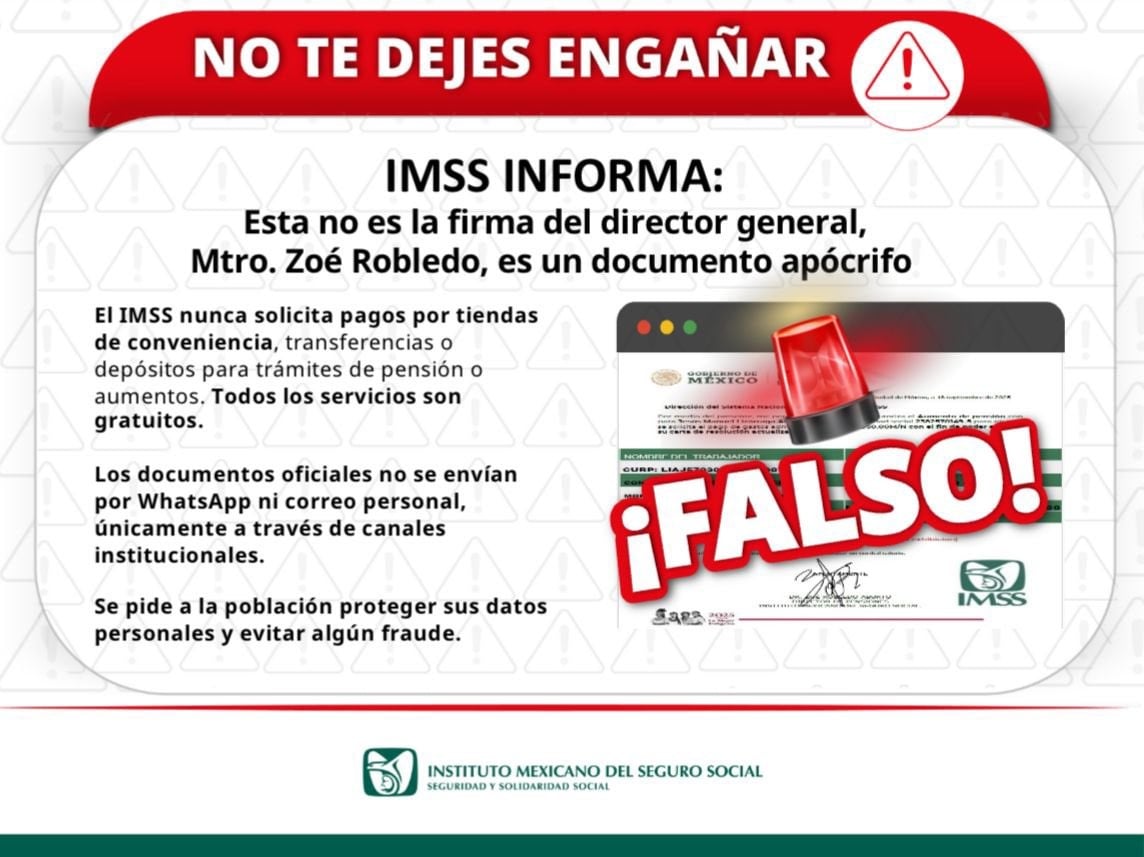 Fraude pensiones IMSS