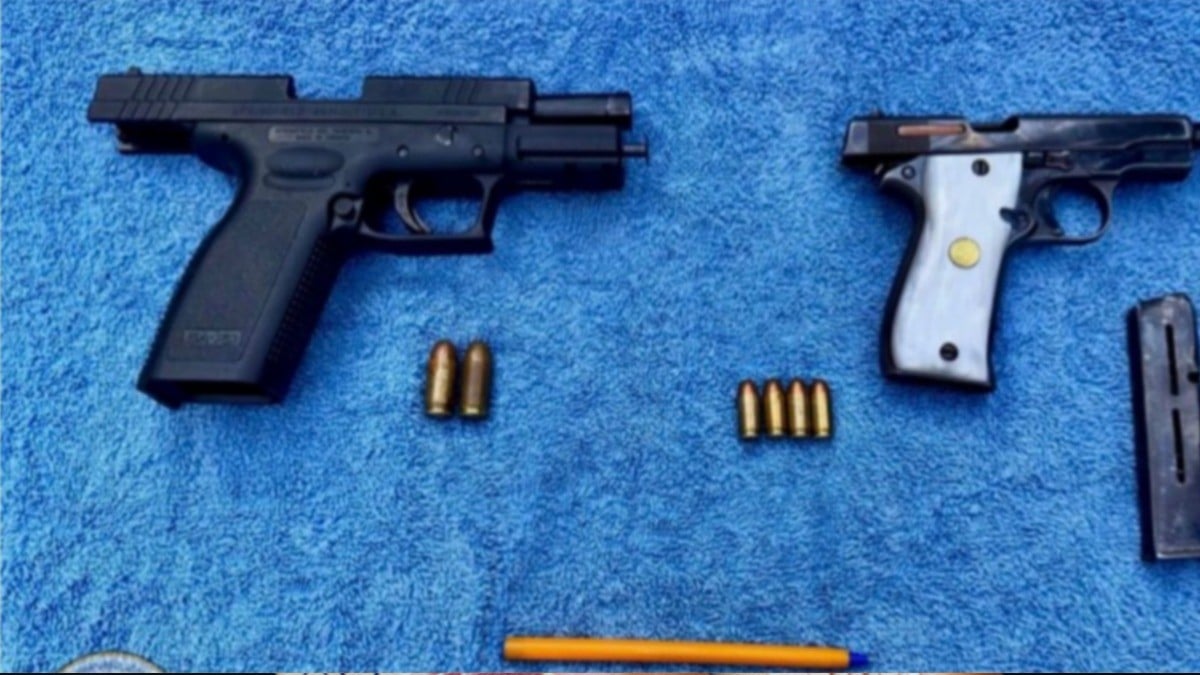 Detenido con armas en El Potrero
