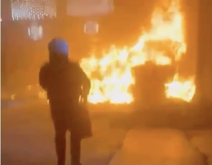 Incendio en bulevar Timoteo Lozano moviliza a cuerpos de rescate; esto pasó