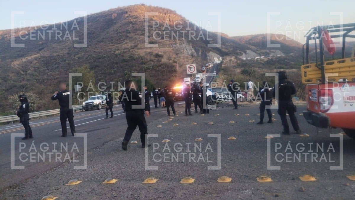 Trágico accidente Silao-San Felipe: Muere mujer tras choque con patrulla de las FSPE