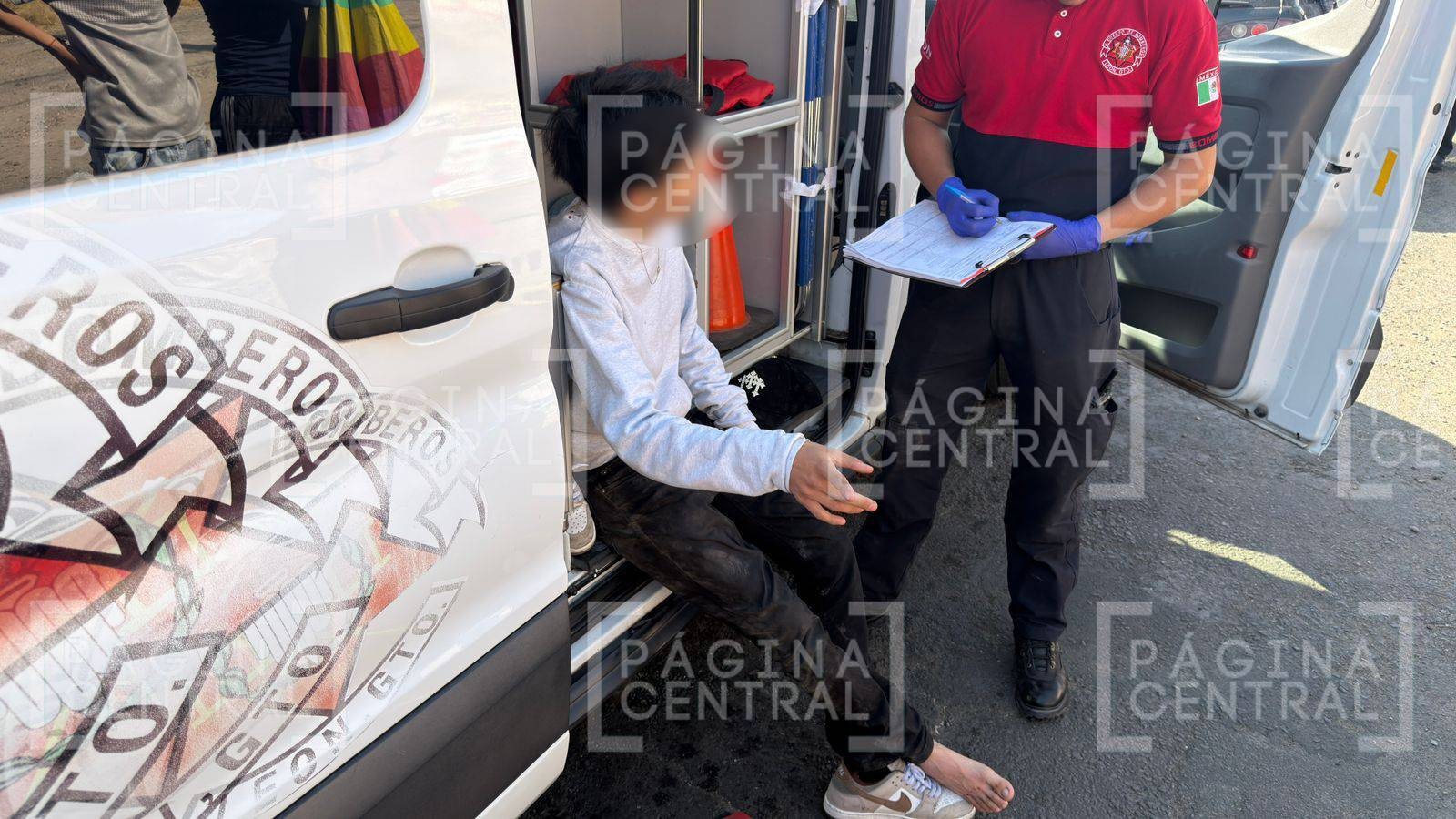 Adolescente es arrollado en La Mandarinas y resulta ileso