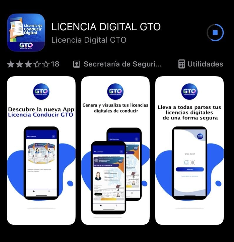Licencia de conducir digital Guanajuato