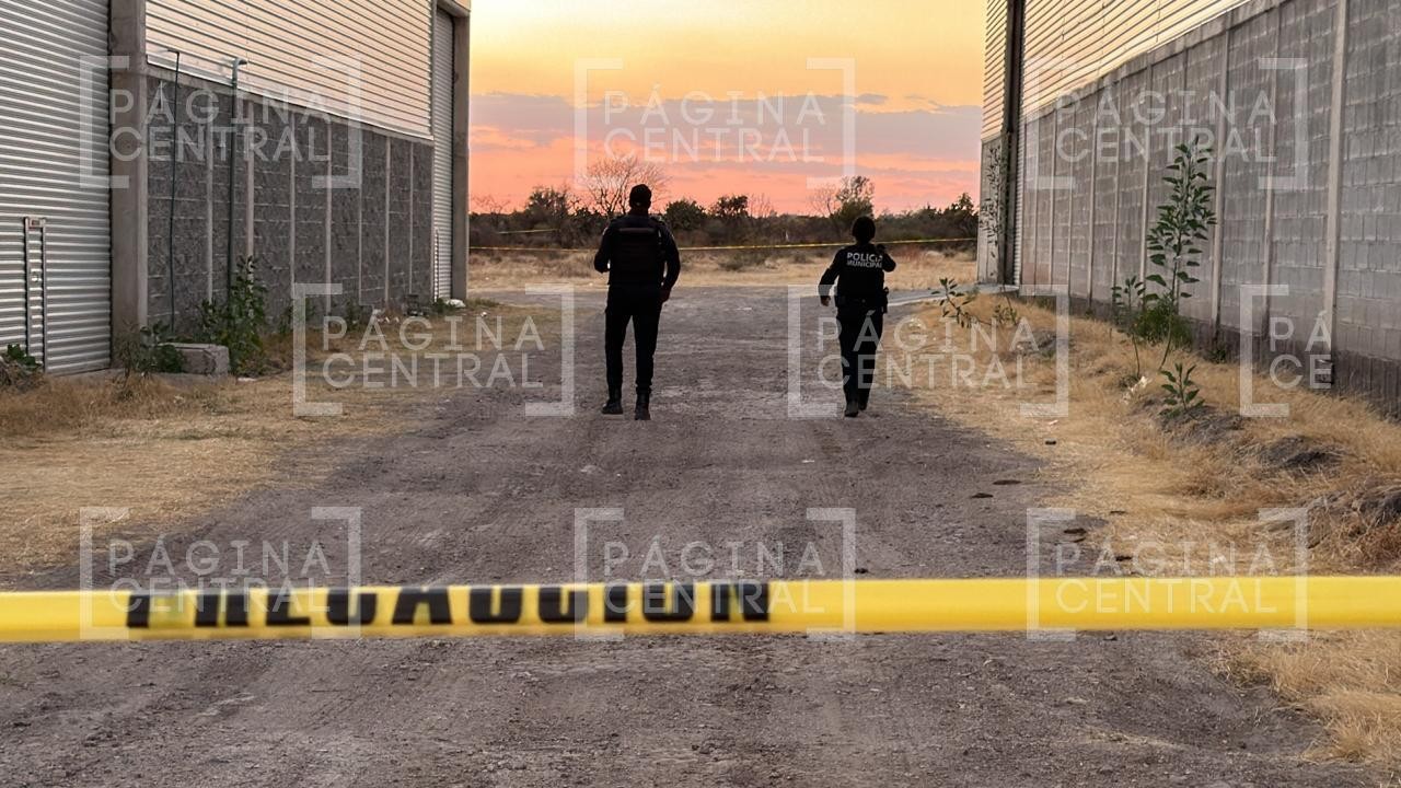 Hallan a persona ejecutada en terreno baldío de la comunidad de Lagunillas