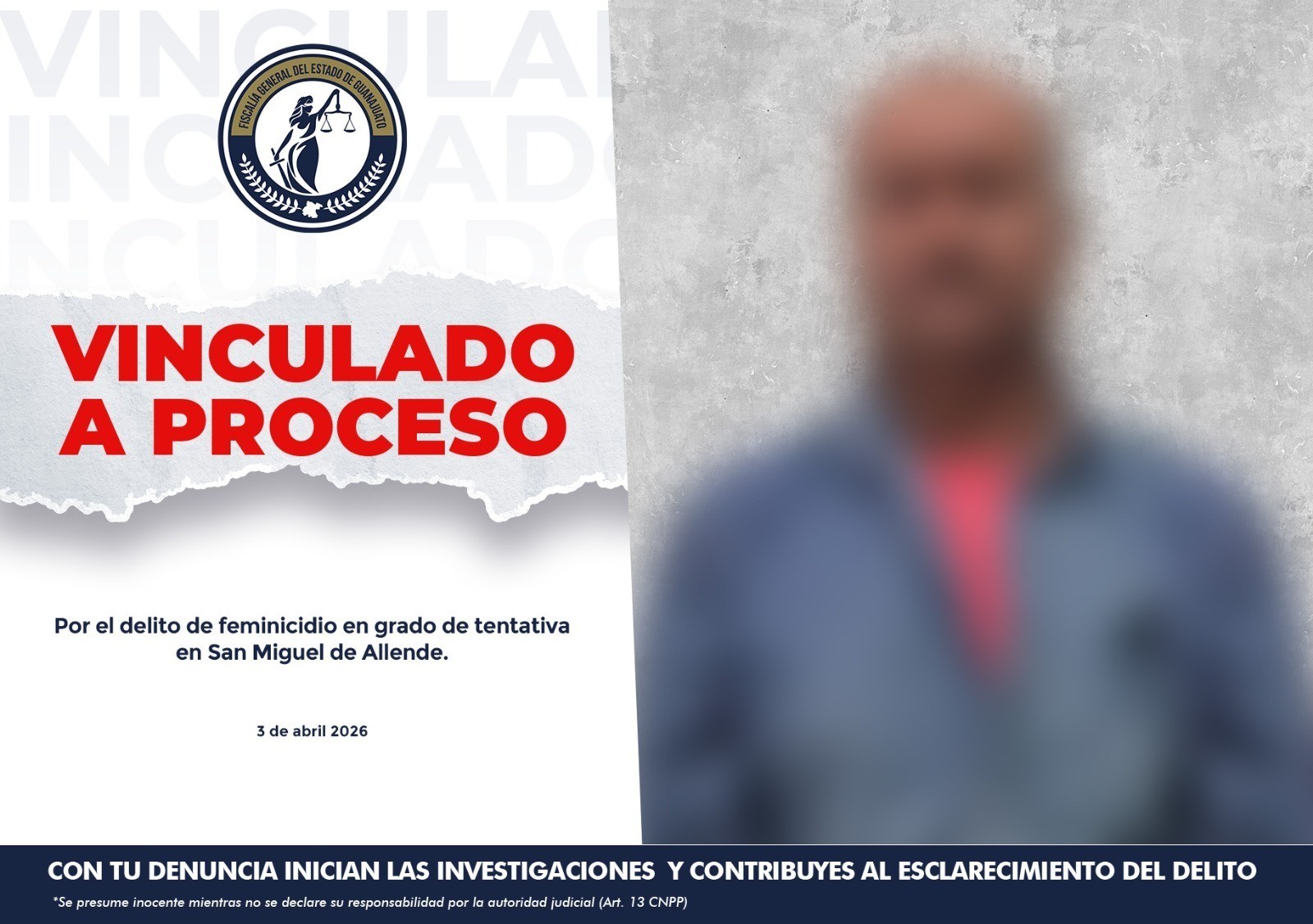 Vinculan a proceso a presunto agresor tras intentar asfixiar a una mujer; se le acusa de feminicidio