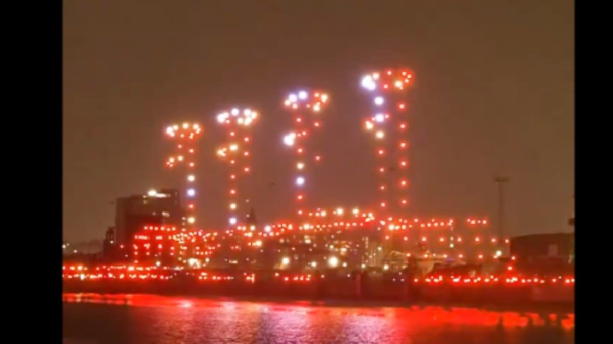 VIDEO El Titanic “vuelve a la vida“ con un impresionante show de drones