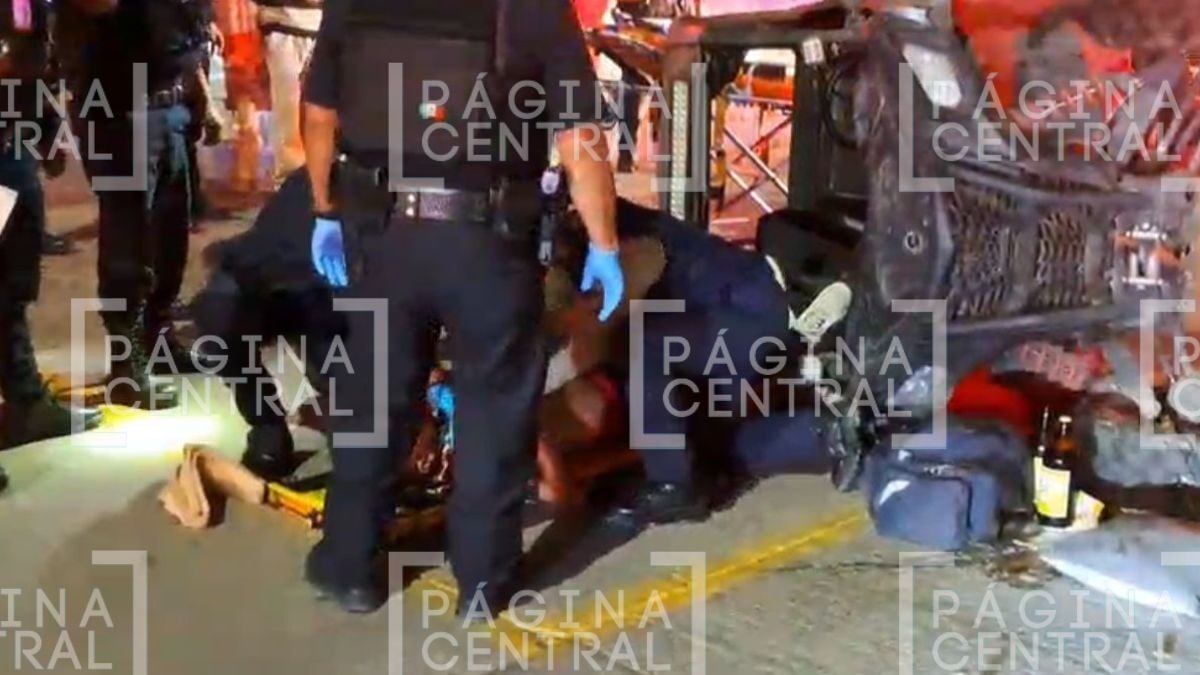 Iban en un RZR: Conductor pierde el control y él y su acompañante terminan volcados