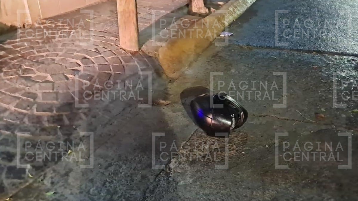 Motociclista murió en choque en el Centro