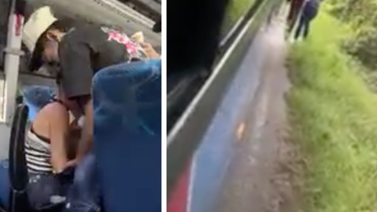 VIDEO Tragedia en autobús: Niño muere tras asomarse por la ventana de un camión