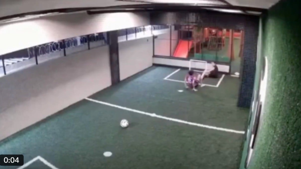 Menores sufrieron descarga