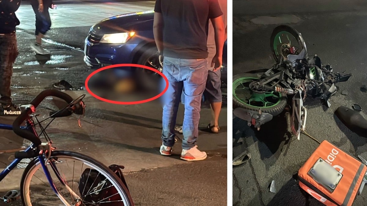 VIDEO Repartidor de Didi murió atropellado por joven en López Mateos; quedó bajo el auto