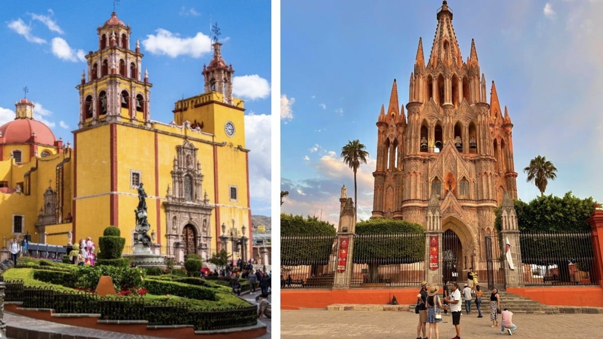 Guanajuato y San Miguel de Allende compiten por el título de la mejor ciudad del mundo