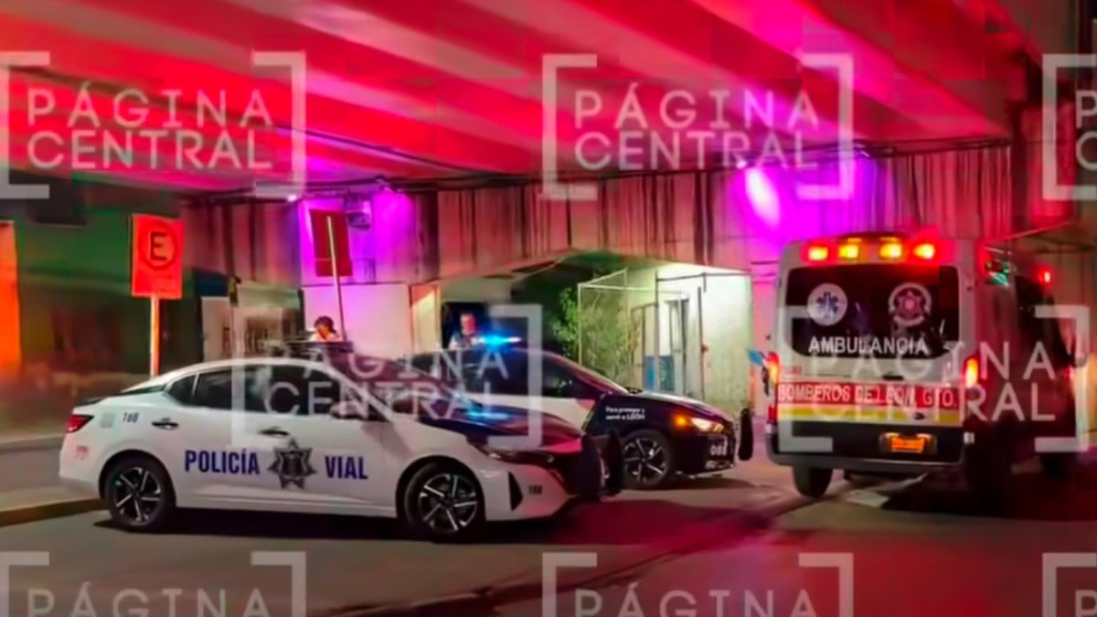 ¡Lo hirieron en el cuello! Joven es atacado con arma blanca en plena zona Centro de León