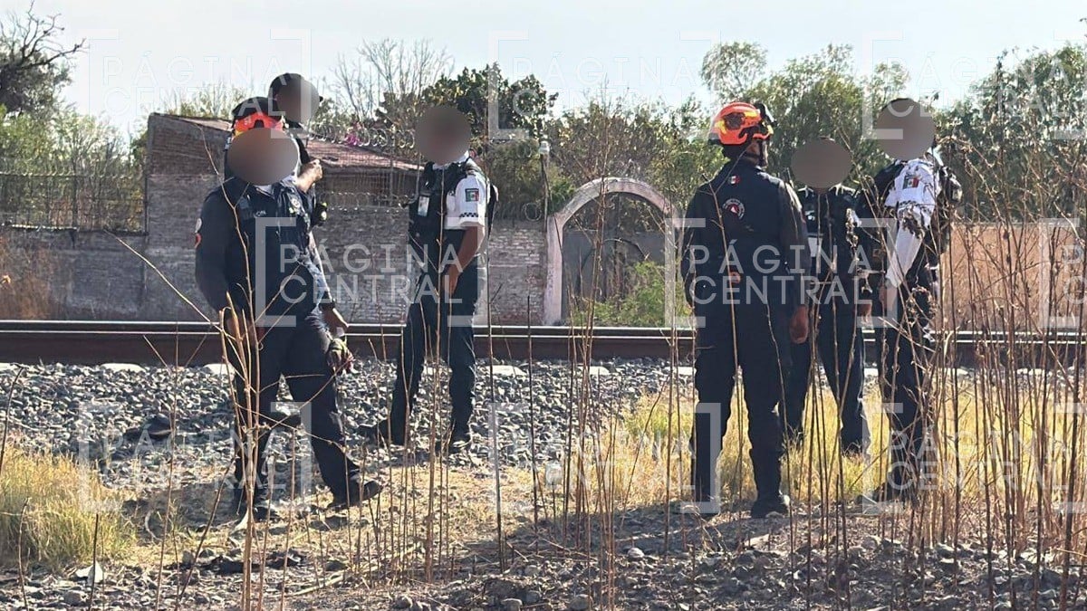 Ciclista resulta herido tras tomar atajo en Timoteo Lozano y ser arrollado por el tren